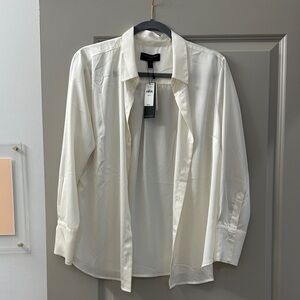 NWT Banana Republic silky button down